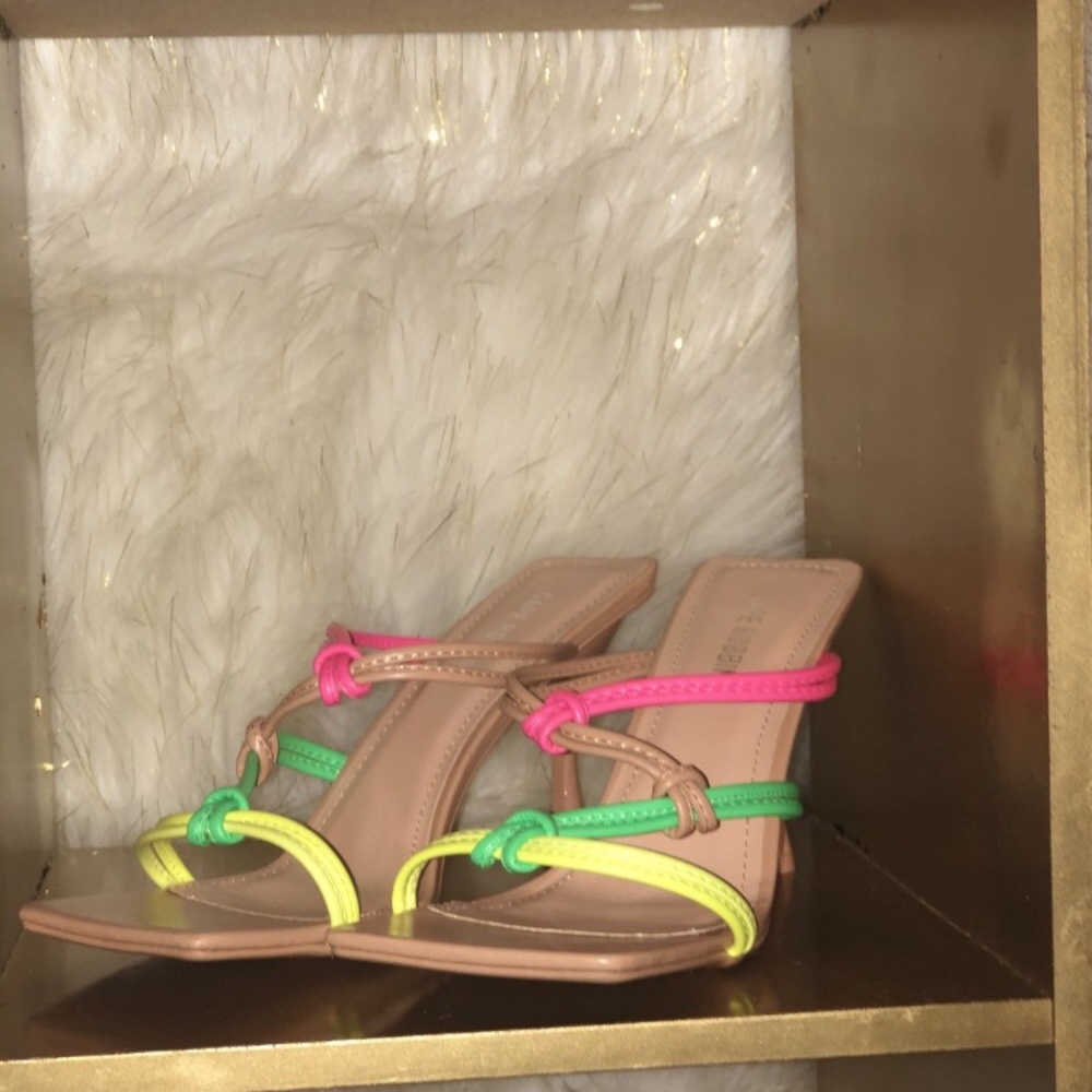 Classy neon heels